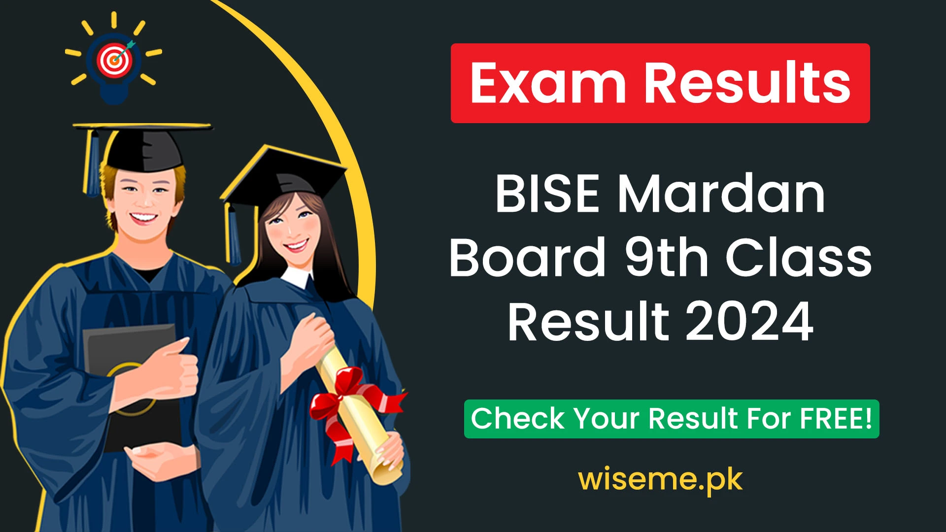 BISE Mardan Board 9th Class Result 2024 Class 9 Result 9th Result
