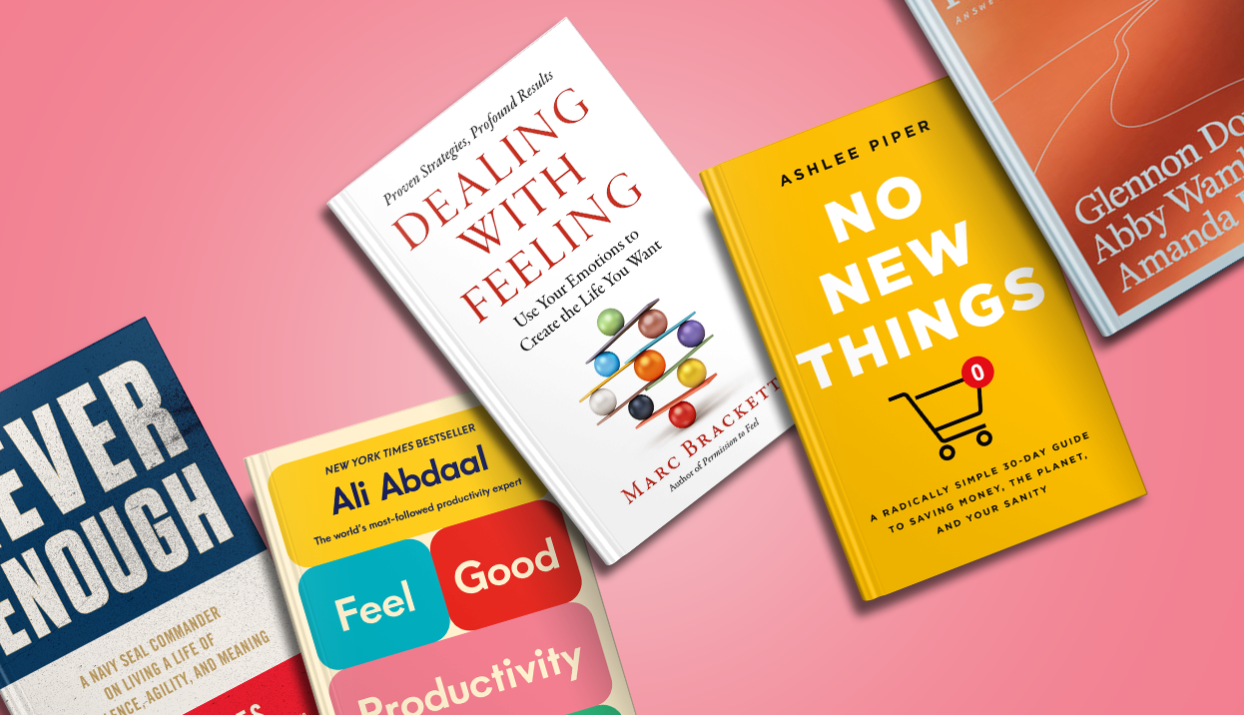 A collection of books representing reading, education, knowledge, and personal growth.
